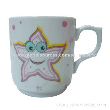 Porcelain Mug with Good Design, 250cc Capacity